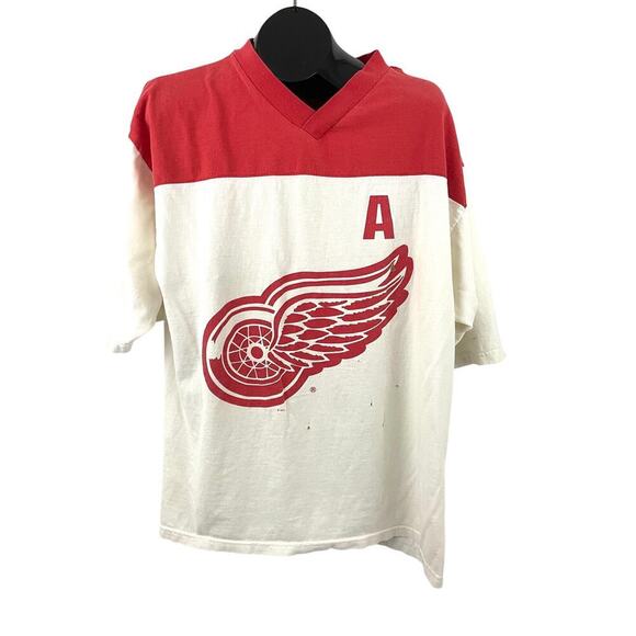 VTG Brendan Shanahan Detroit Red Wings TShirt Mens XL NHL Sport Attack #14 - Picture 2 of 15